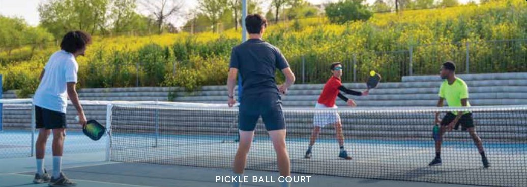 Pickleball court